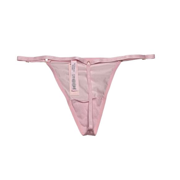 Victoria's Secret Hardware Adjustable V-String Panty Angel Pink Size Large - Picture 2 of 2